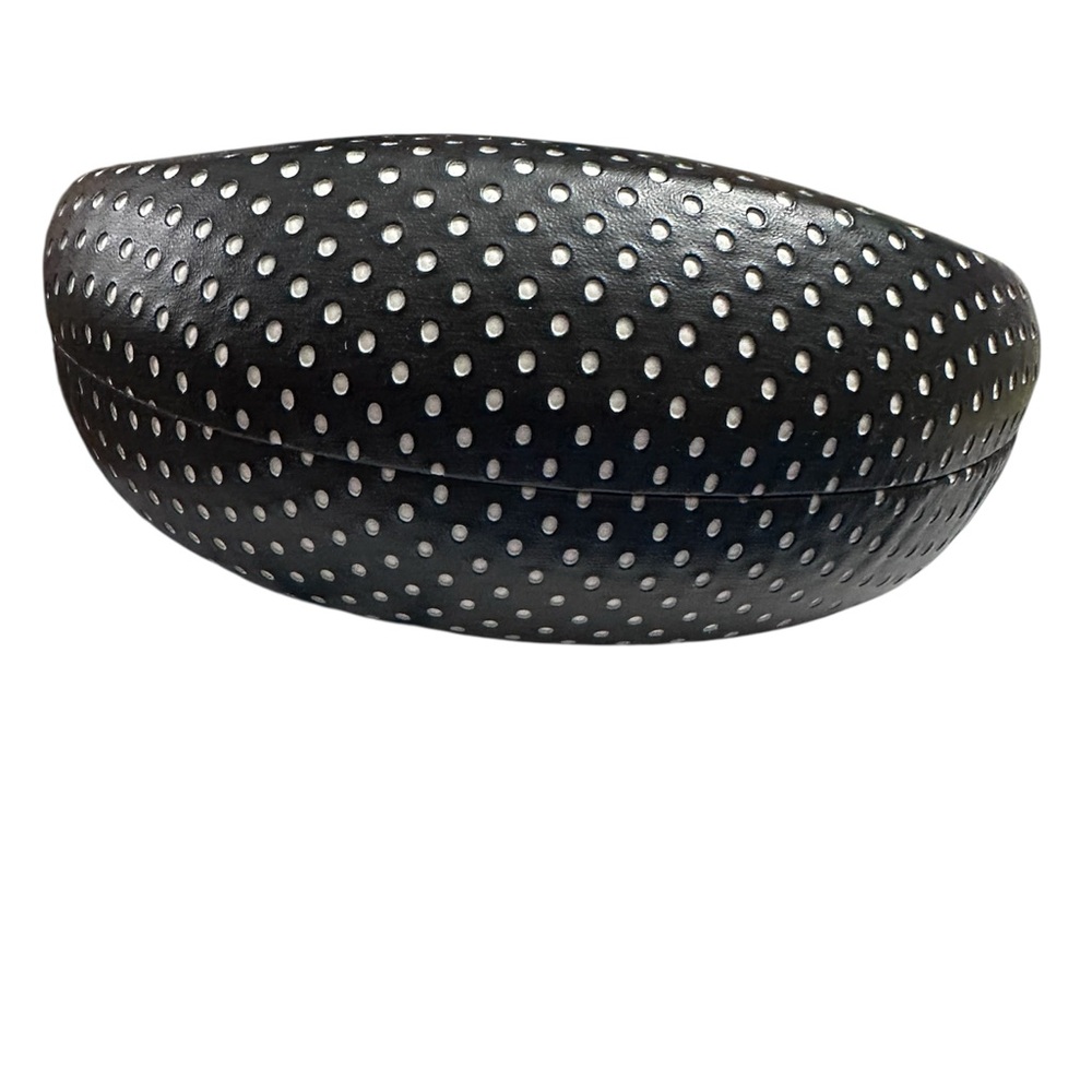 Black and White Polka Dot Sunglasses Case